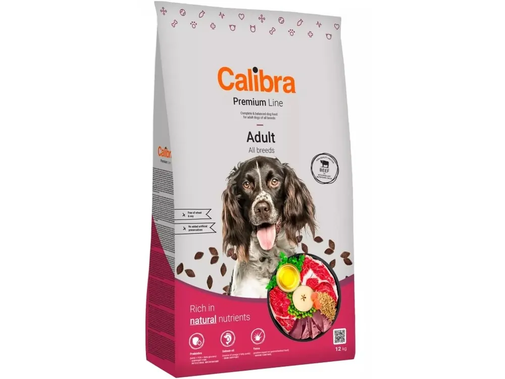 Calibra Dog Premium Line Adult Beef 12 kg Flitsaanbieding