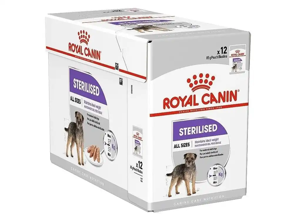 Nieuw Royal Canin Dog Sterilised Loaf 12x85 g