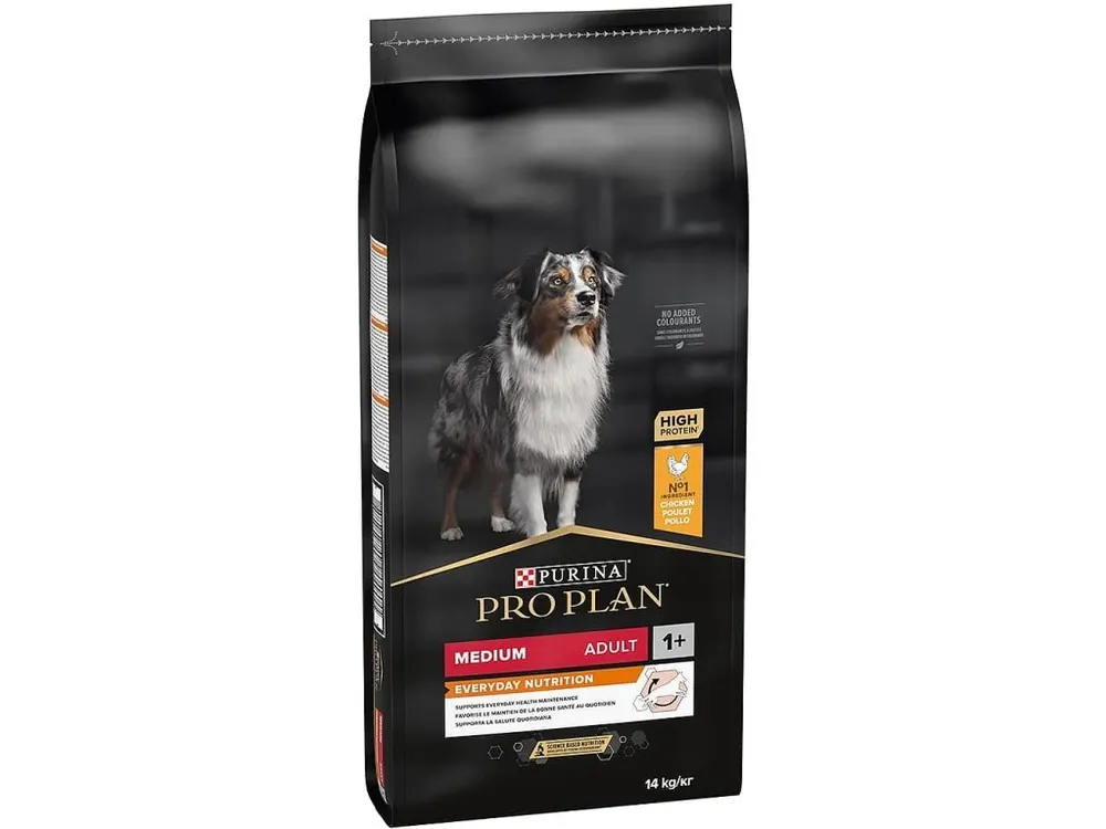 Purina ProPlan Dog Adult Medium Everyday Nutrition 14kg Premium