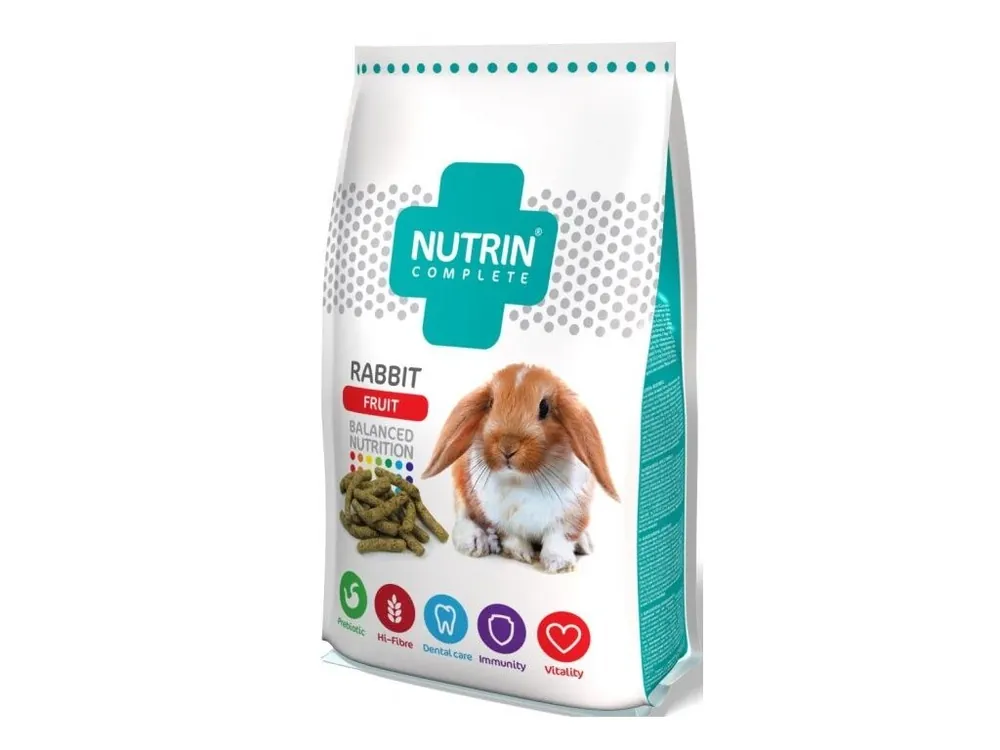 Premium Nutrin Complete Rabbit Adult Fruit 400g