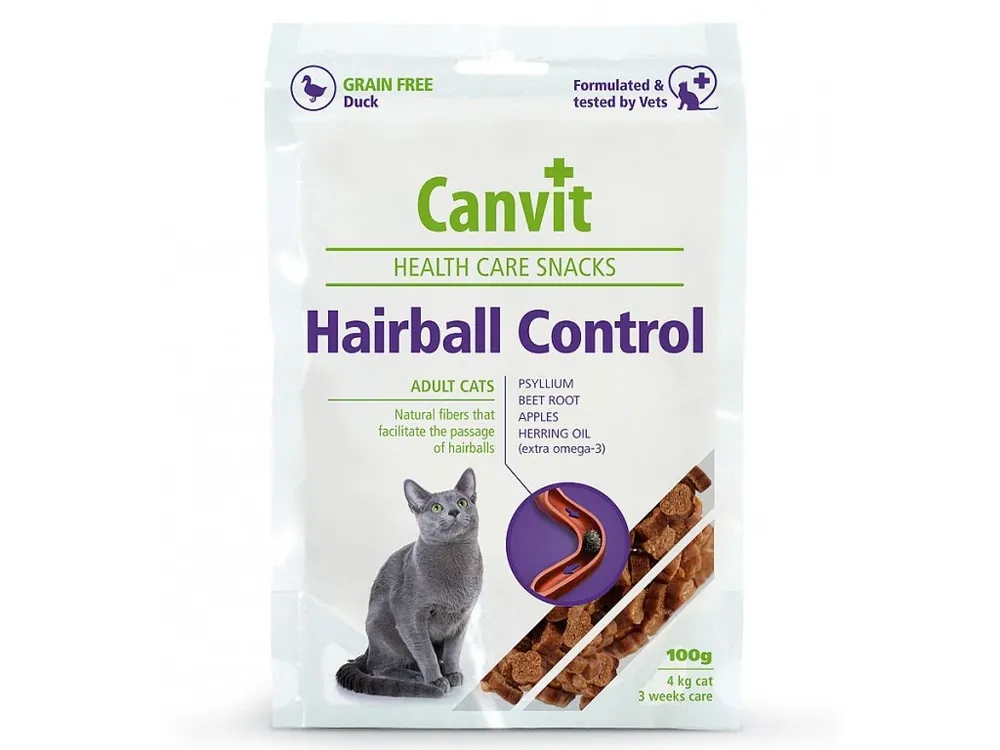 Fabrieksprijs Canvit Health Care Snack Hairball 100 g