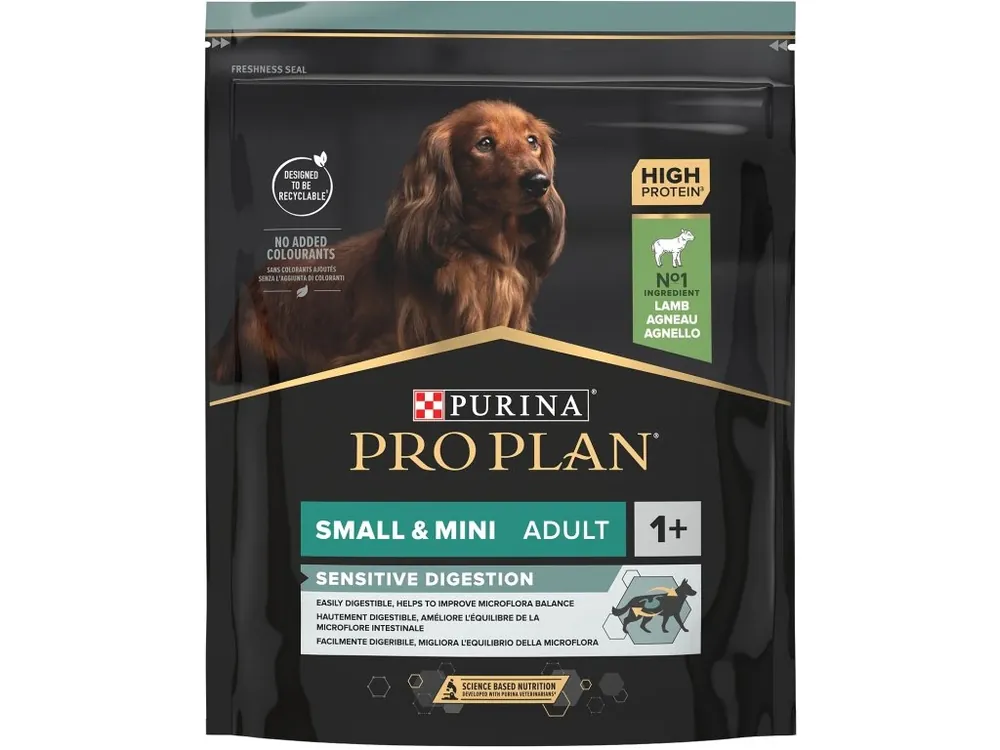 Purina ProPlan Dog Adult Small & Mini Sensitive Digestiont Lamb 700g Op = Op