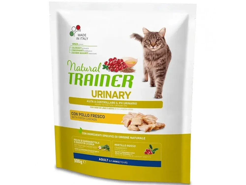 TRAINER Natural Cat URINARY kuřecí 300g Express Levering