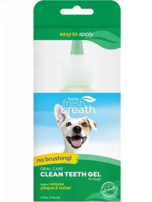 TROPICLEAN čistící gel na zuby 118ml Seizoensaanbieding