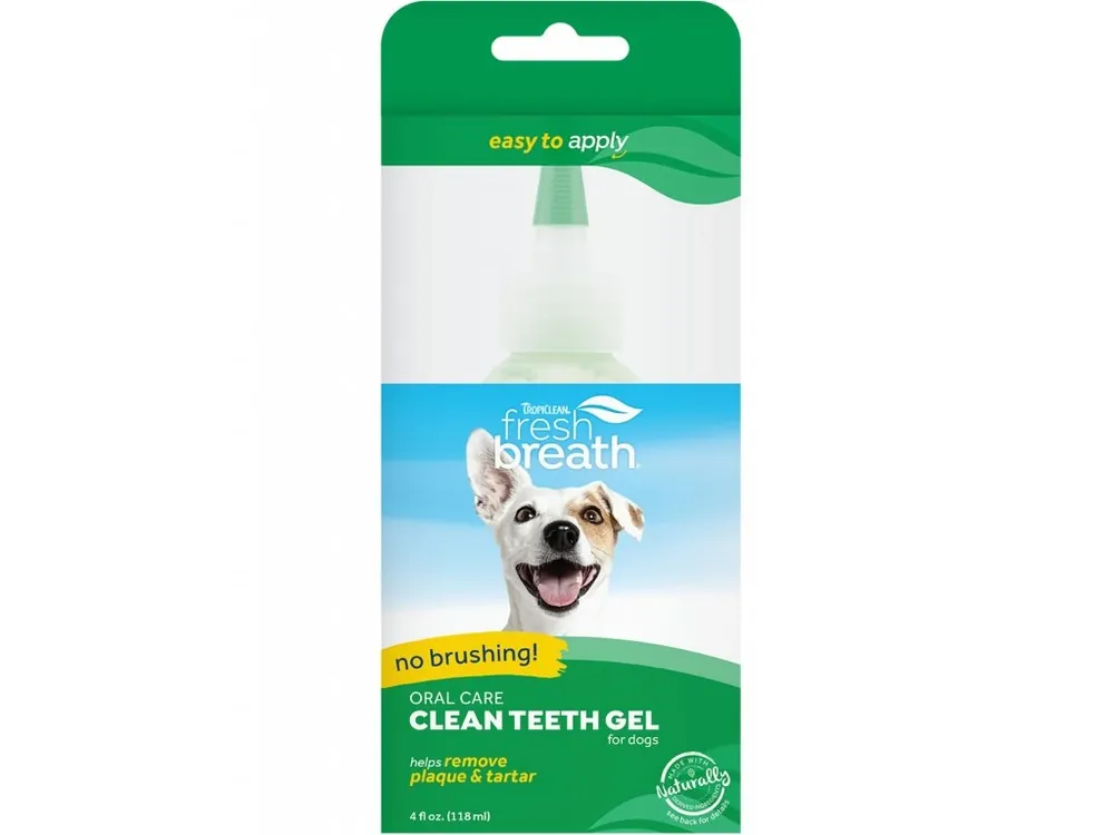 TROPICLEAN čistící gel na zuby 118ml Seizoensaanbieding