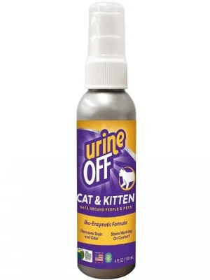 URINE OFF odstraňovač zápachu moči 118ml pro kočky Direct Verzonden