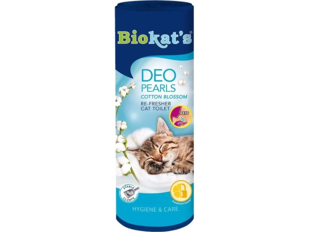 Direct Beschikbaar BIOCAT´S Deo Pearls Cotton Blossom 700g