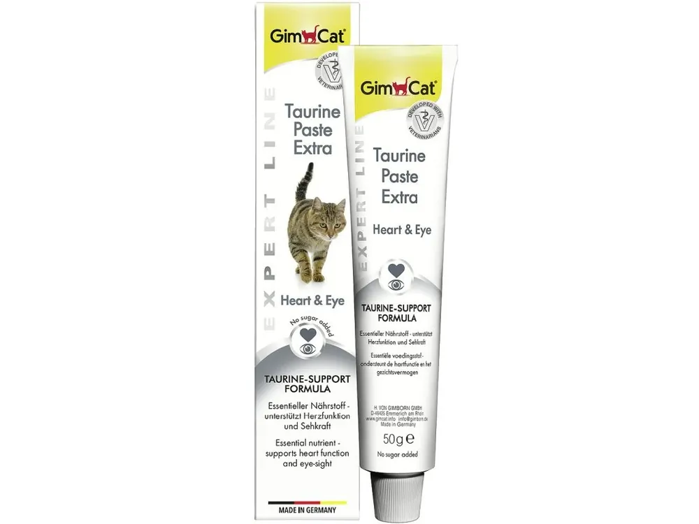 Gecertificeerd GIMCAT Pasta TAURINE Extra 50g
