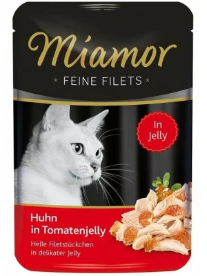 Kapsička MIAMOR Feine Filets kuře & rajče v želé 100g Bestseller