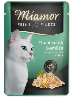 Gecertificeerd Kapsička MIAMOR Feine Filets tuňák & zelenina kapsička v želé 100g