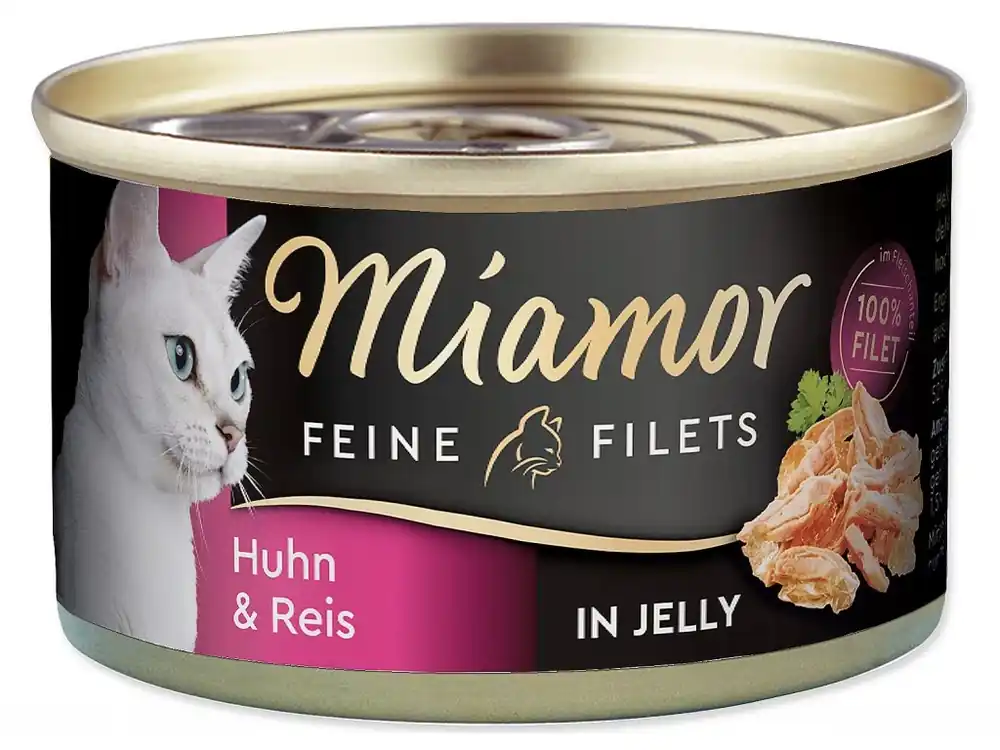 Finnern Miamor Feine Filets kuře & rýže konzerva 100g Direct Verzonden