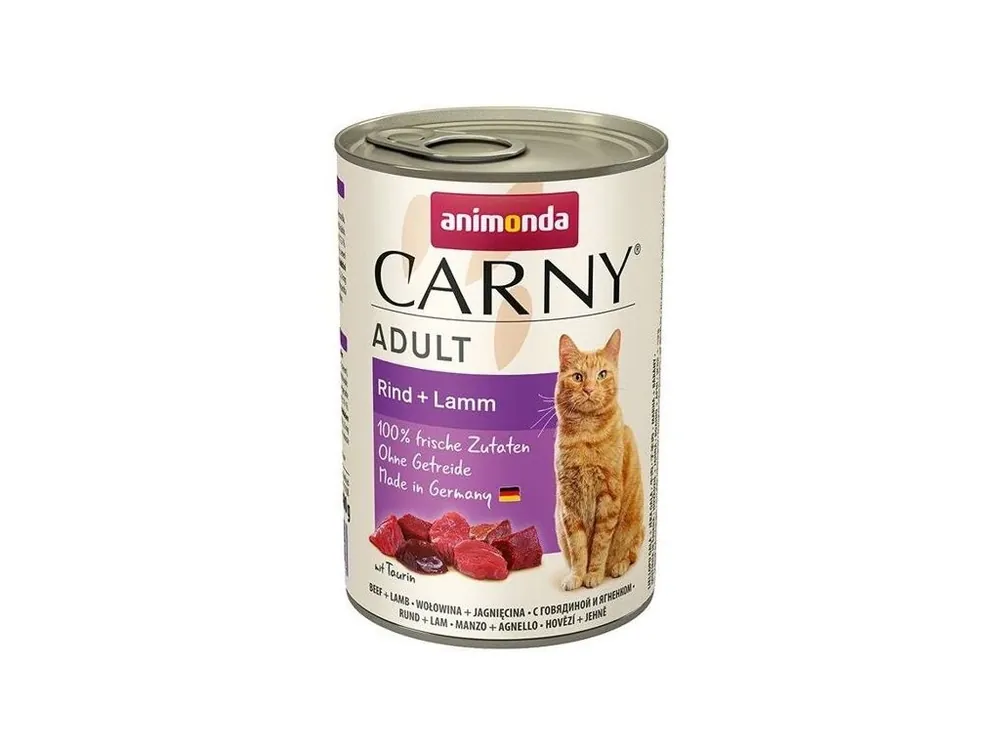 Op = Op ANIMONDA Carny Adult Cat Beef & Lamb 400g