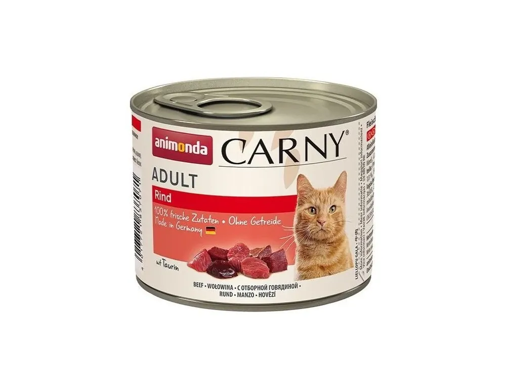 Exclusieve Aanbieding ANIMONDA Carny Adult Cat Beef 200g