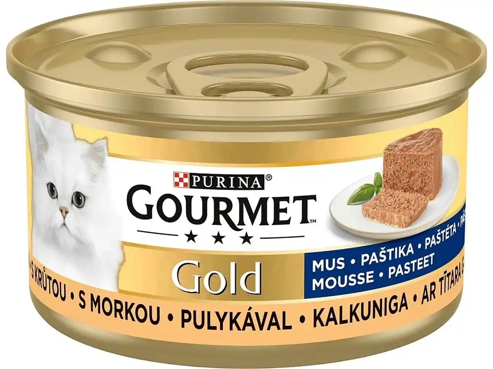 GOURMET Gold Cans Turkey Pate 85g Must-Have