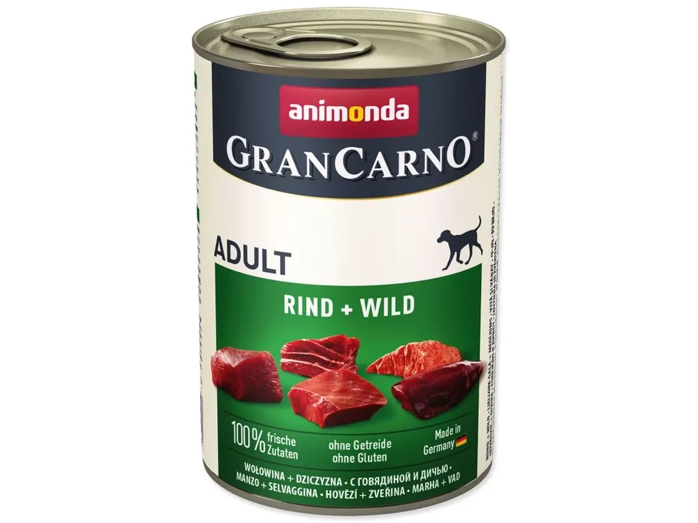 Direct Beschikbaar ANIMONDA GranCarno Adult Beef & Venison 400g