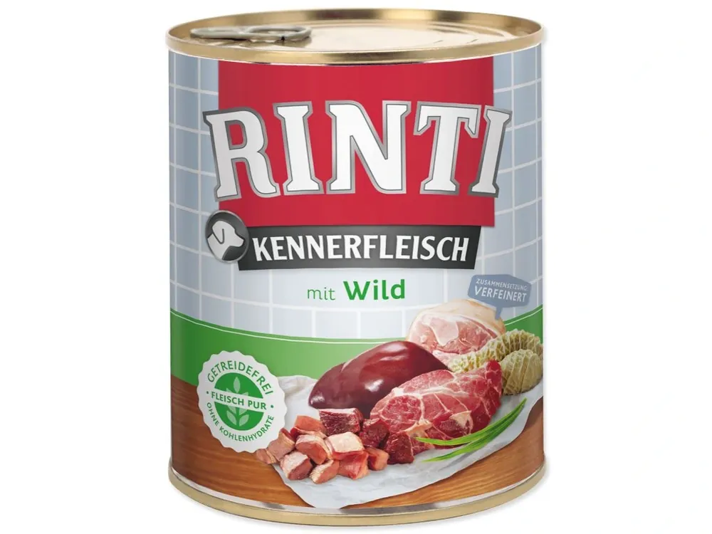 Betaalbaar Finnern Rinti konzerva zvěřina 800g