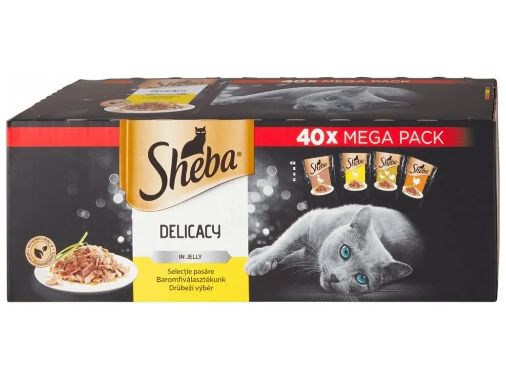 Betaalbaar SHEBA kapsa Drůbeží výběr pack 40x85g