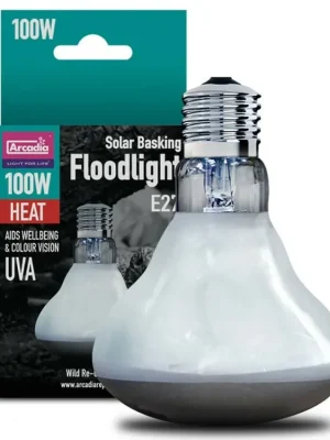ARCADIA Reptile Solar Basking Floodlight 100W Beperkte Voorraad