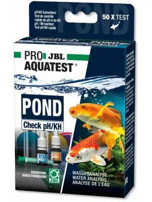 Gratis Retour JBL PROAQUATEST Pond Check pH/kH