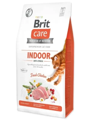 Brit Care Cat GF Indoor Anti-stress 7kg Direct Beschikbaar