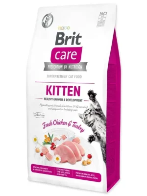 Uitverkoop Brit Care Cat Grain-Free Kitten Healthy Growth & Development 7kg