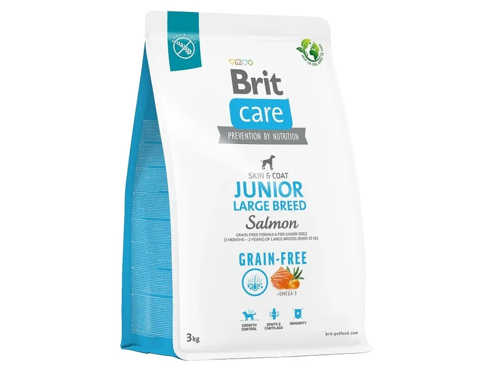 Tijdelijk Beschikbaar Brit Care Dog Grain-free Junior Large Breed 3kg