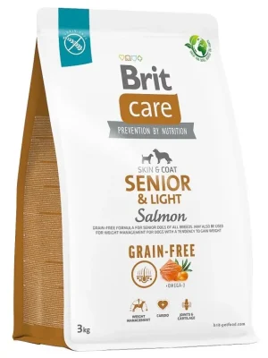 Beperkt Aanbod Brit Care Dog Grain-free Senior&Light 3kg