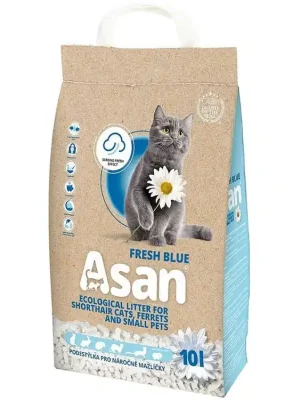 ASAN Cat Fresh blue 10l Seizoensaanbieding