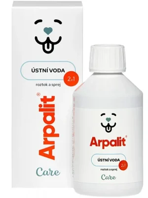 Arpalit Care Ústní voda 2v1, roztok a sprej 250 ml Beperkte Voorraad