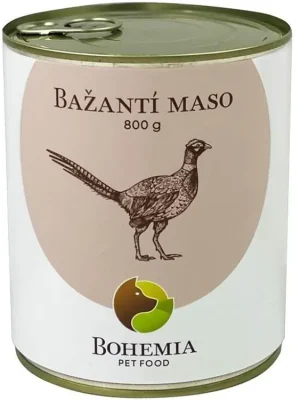 BOHEMIA Bažantí maso ve vlastní šťávě 800g Premium