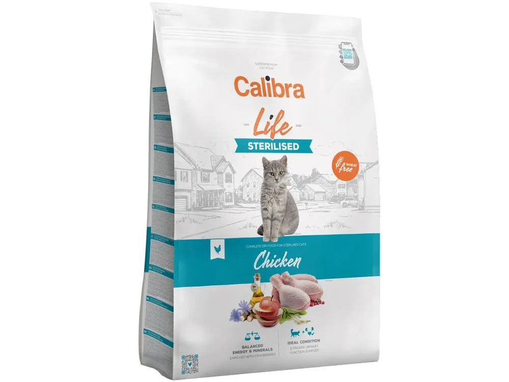 Gratis Retour Calibra Cat Life Sterilised Chicken 1,5kg