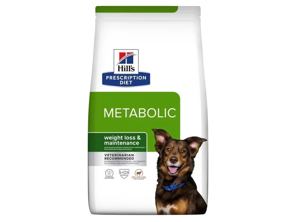 Hill‘s Prescription Diet Canine Metabolic Weight Loss Lamb 1,5kg Tijdelijk Beschikbaar