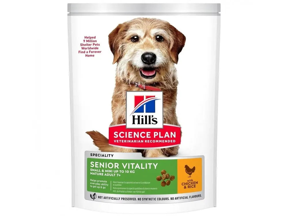 Hill‘s Science Plan Canine Mature Adult 7+ Senior Vitality S & M Chicken 6kg Veilige Betaling