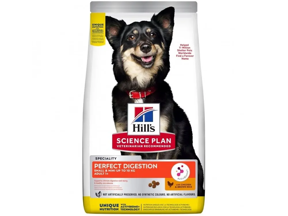 Hill‘s Science Plan Canine Perfect Digestion Small & Mini 1,5kg Lage Prijs