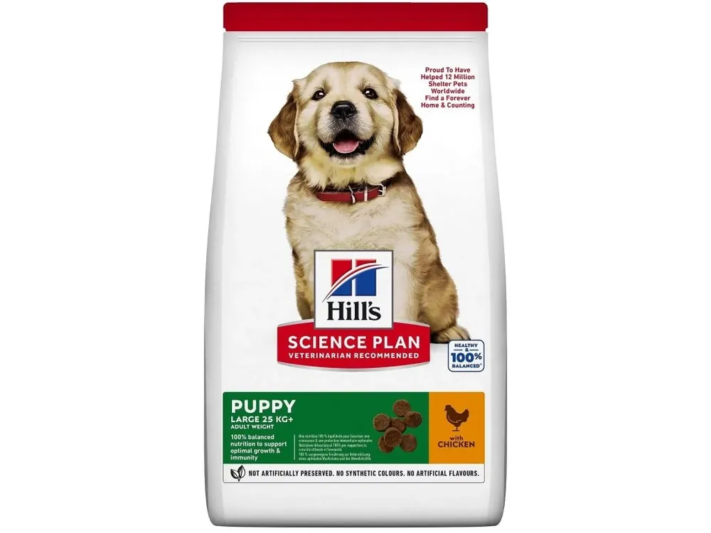 Dagaanbieding Hill‘s Science Plan Canine Puppy Large Breed Chicken 2,5kg