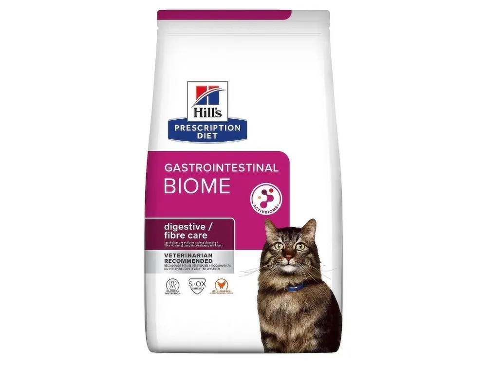 Bestel Nu Hill‘s Prescription Diet Feline Biome Gastrointestinal 300g