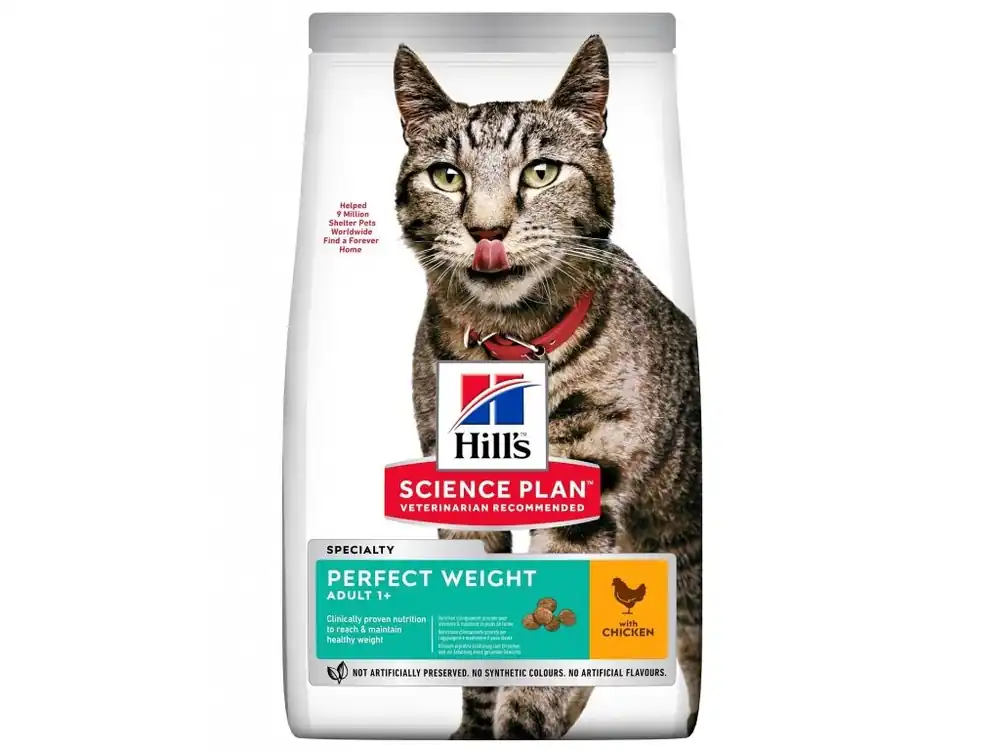 Flitsaanbieding Hill‘s Science Plan Feline Adult Perfect Weight Chicken 7kg