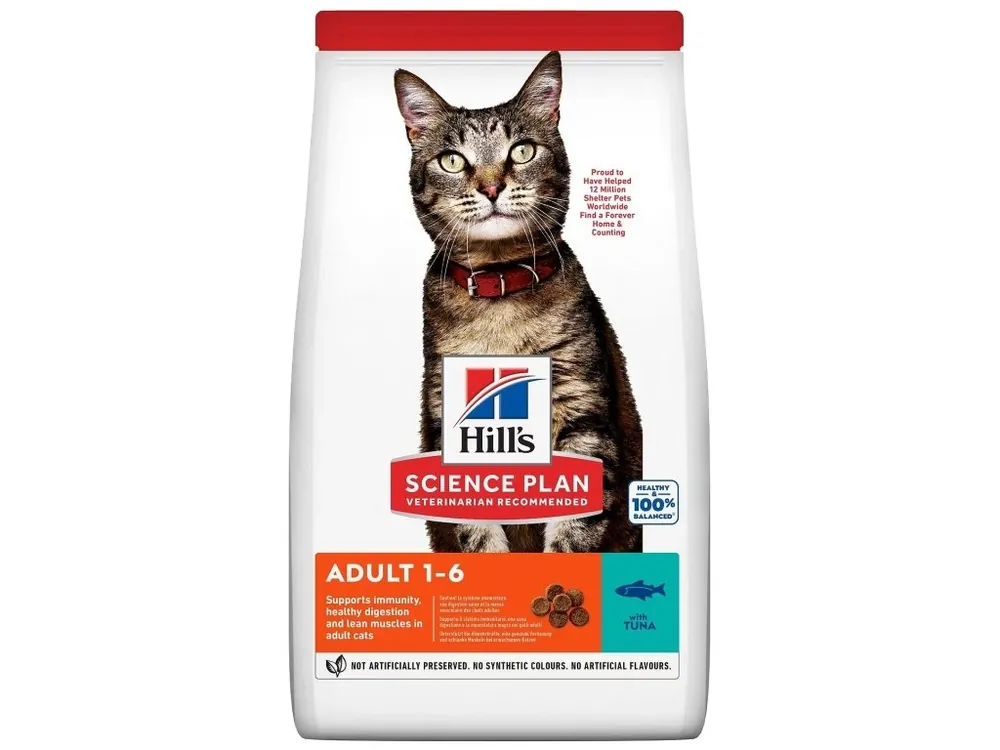 Hill‘s Science Plan Feline Adult Tuna 10kg Direct Beschikbaar