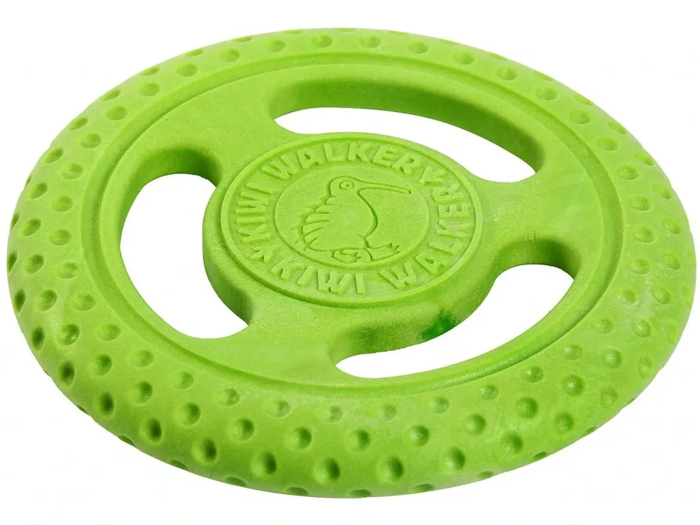 Finale Uitverkoop Hračka pes FRISBEE MINI plov. z TPR zelená Kiwi