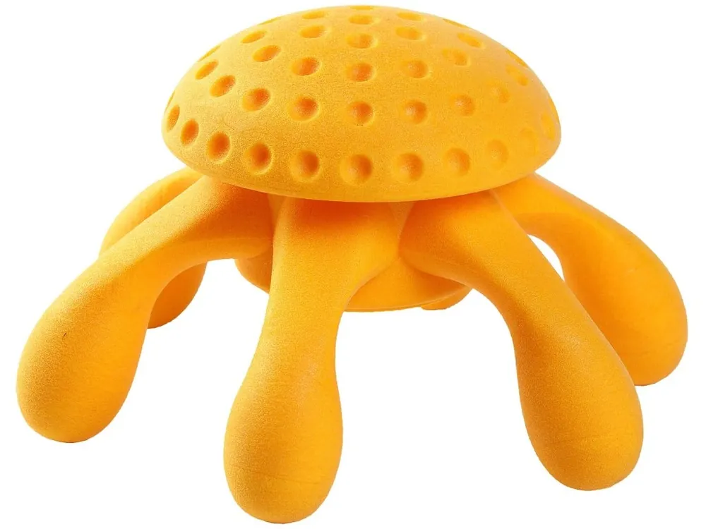 Gereduceerde Prijs Hračka pes OCTOPUS MINI plov. z TPR oranžová Kiwi