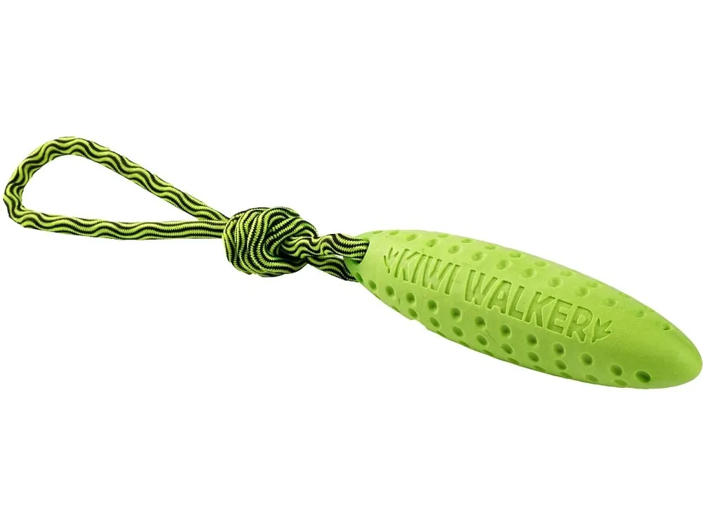 Hračka pes ZEPPELIN MAXI plov. z TPR zelená Kiwi Flitsaanbieding