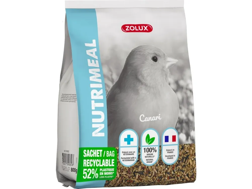 Uitverkoop Krmivo pro kanárky NUTRIMEAL 800g Zolux
