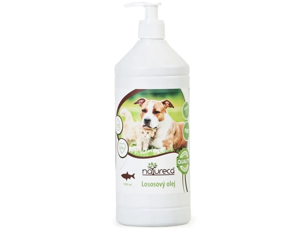 Direct Beschikbaar NATURECA Lososový olej 100% 1000ml