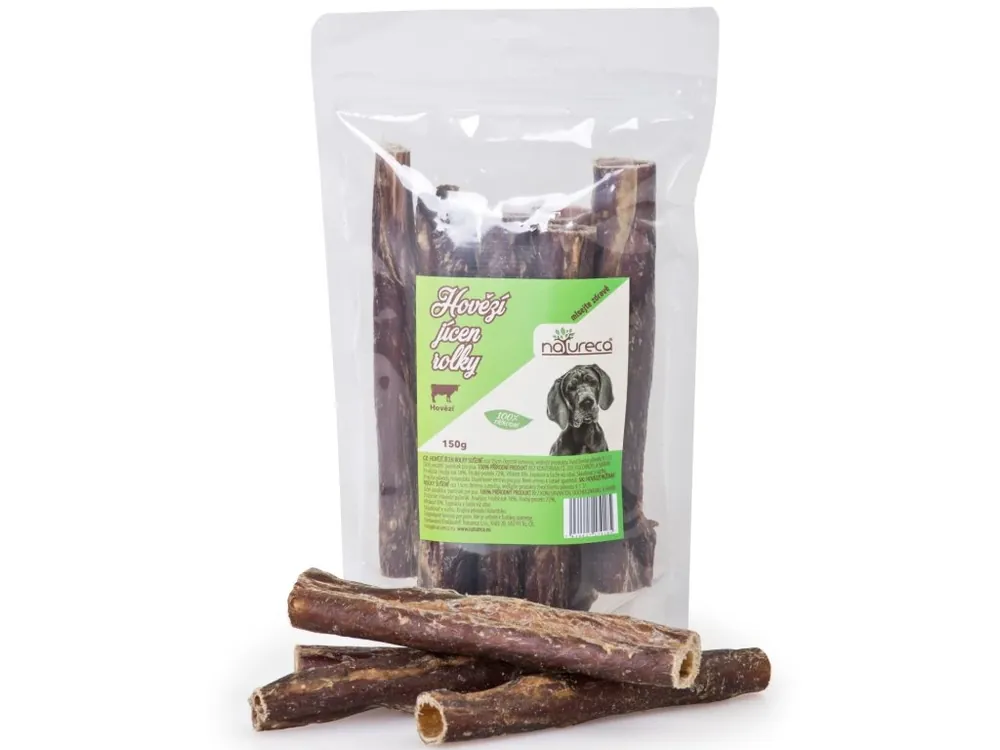 Exclusieve Aanbieding NATURECA pochoutka Hovězí jícen rolky neplněné 150g