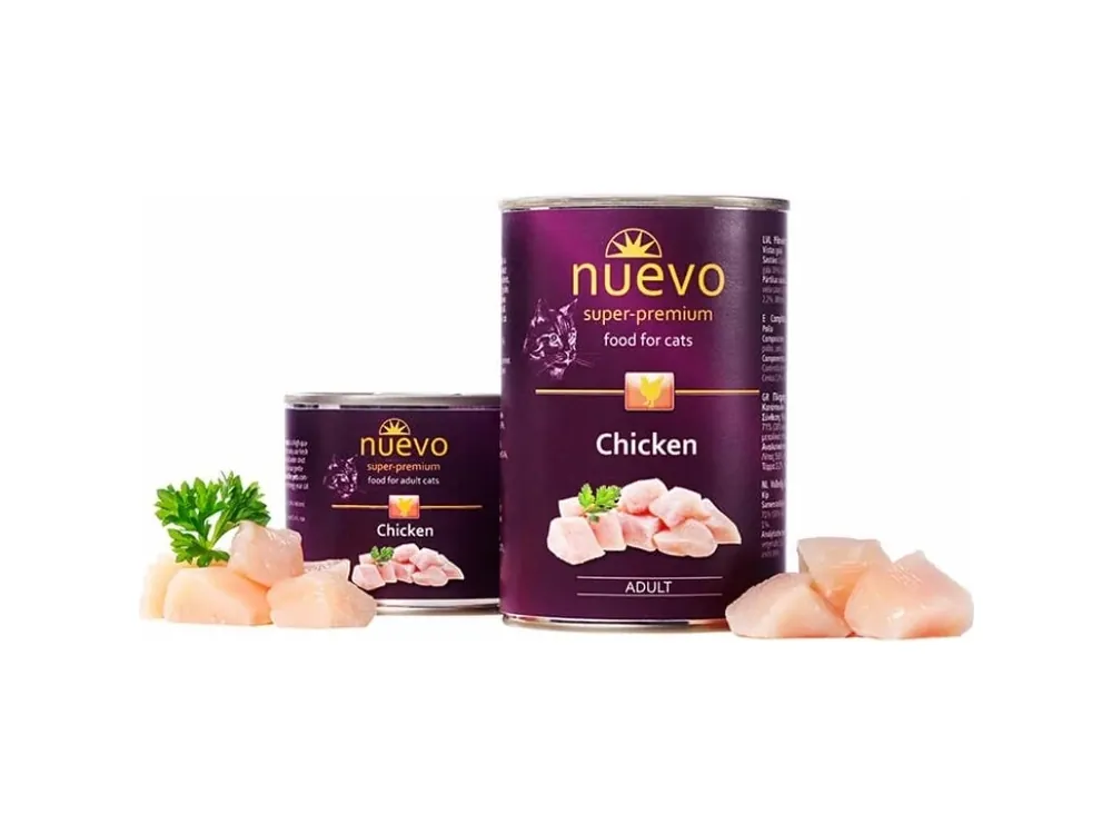 NUEVO Cat Adult Chicken 400g Laatste Versie