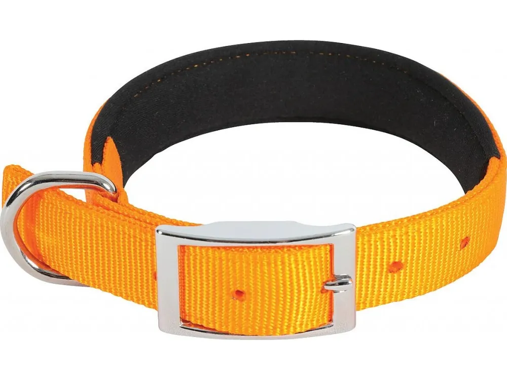 Betaalbaar Obojek pes SOFT NYLON oranžový 25mm/65cm Zolux