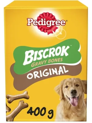 PEDIGREE Biscrok Gravy bones 400g Weekendaanbieding