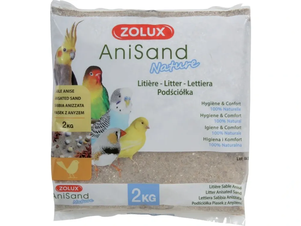 Podestýlka AniSand Nature 2kg Zolux Bestseller