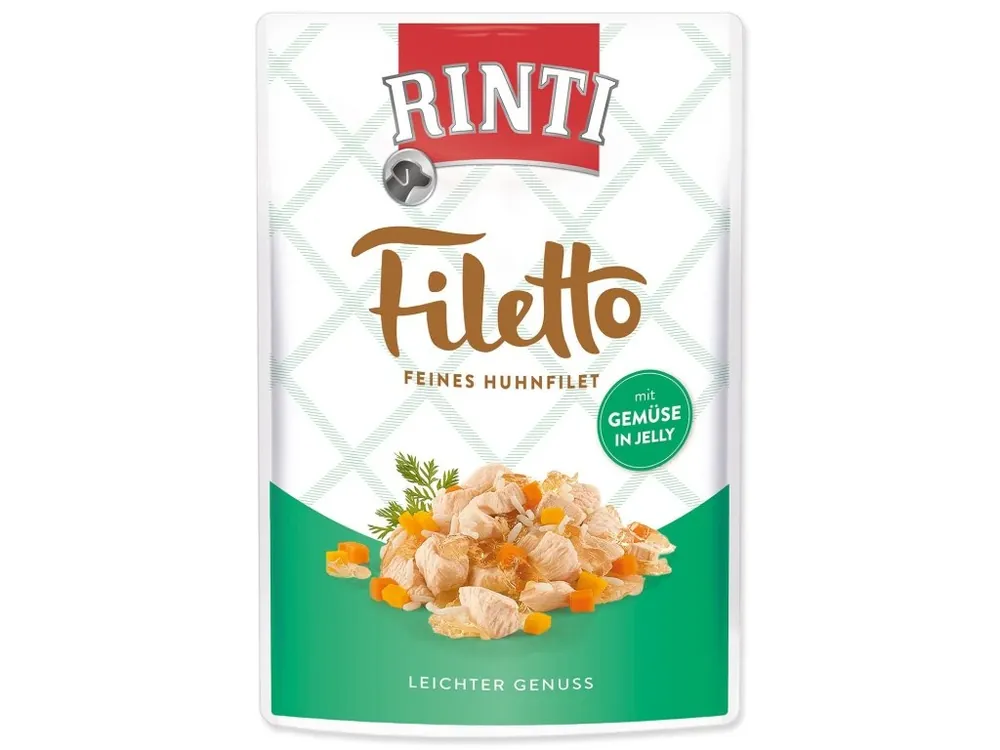 Alleen Vandaag Kapsička Rinti Filetto Adult kuře a zelenina v želé 100g