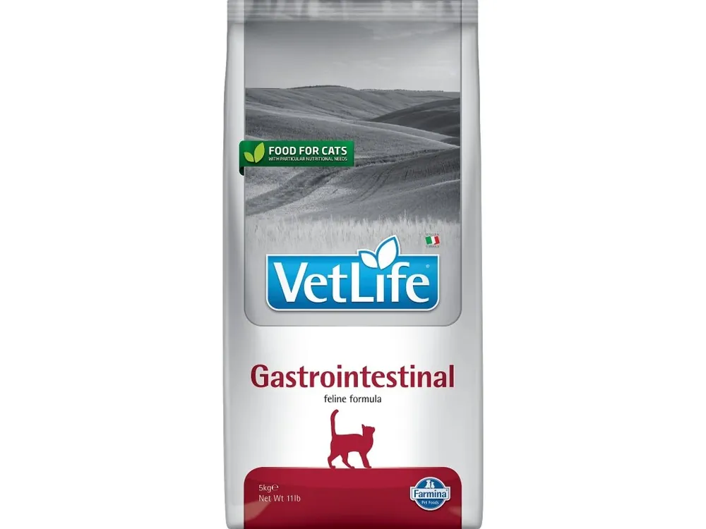 Aanbieding Vet Life Natural CAT Gastro-Intestinal 10kg